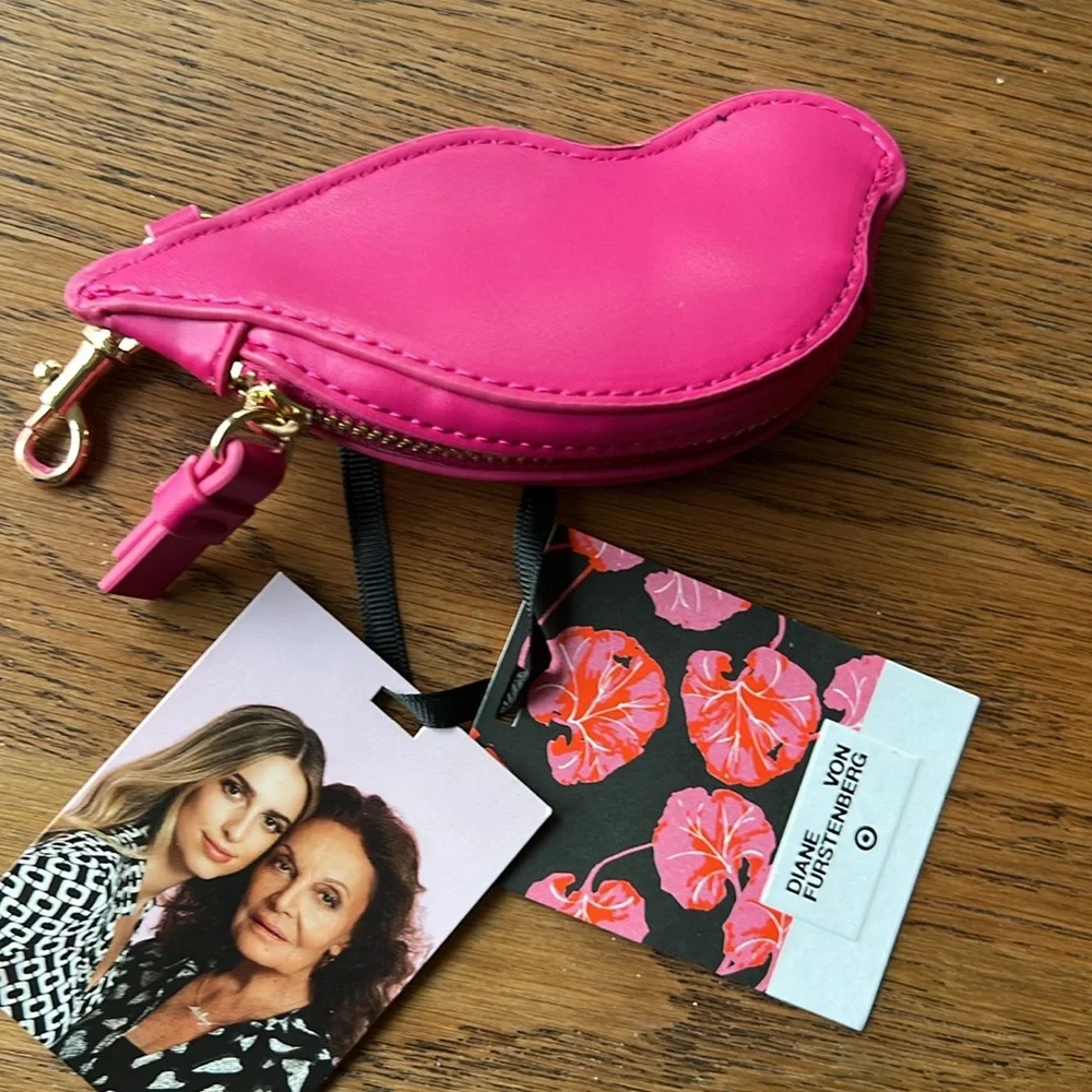 DVF Diane Von Furstenberg Target Collaboration Lip Lipstick Pouch - Picture 6 of 7